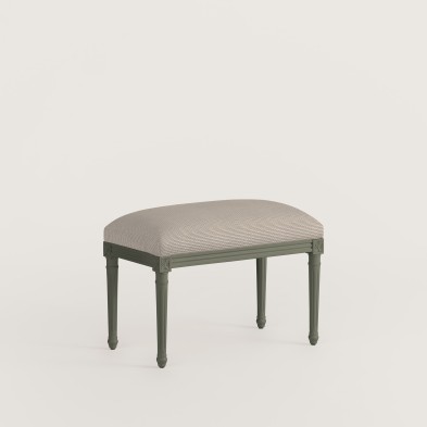 Puf Blossom Lino