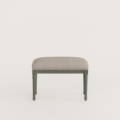 Puf Blossom Lino