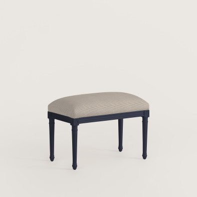 Puf Blossom Lino