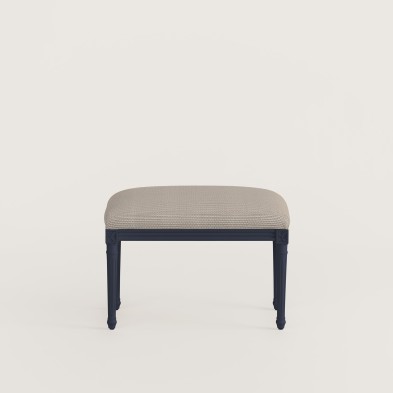 Puf Blossom Lino
